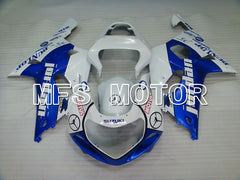 Suzuki GSXR600 2001-2003 Injection ABS Fairing - Jordan - Blue White - MFS2093 - Fairings Kit