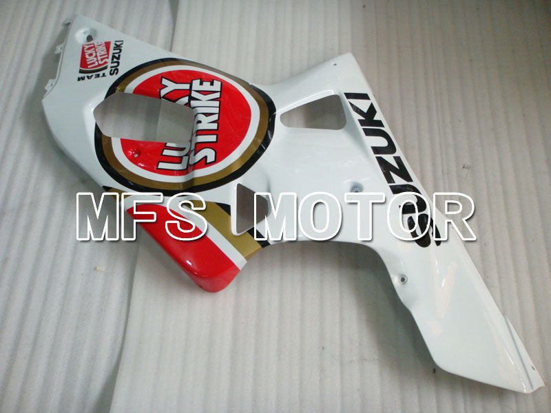 Suzuki GSXR750 2000-2003 Injection ABS Fairing - Lucky Strike - Red White - MFS6939 - Fairings Kit