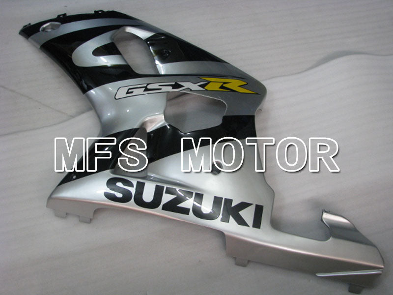 Suzuki GSXR750 2000-2003 Injection ABS Fairing - Factory Style - Black Silver - MFS6947 - Fairings Kit