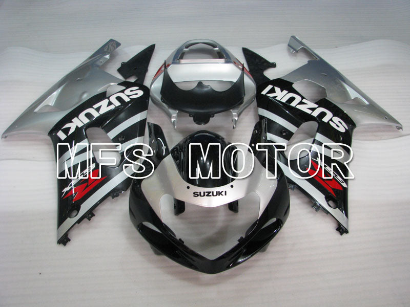 Suzuki GSXR600 2001-2003 Injection ABS Fairing - Factory Style - Black Silver - MFS2121 - Fairings Kit