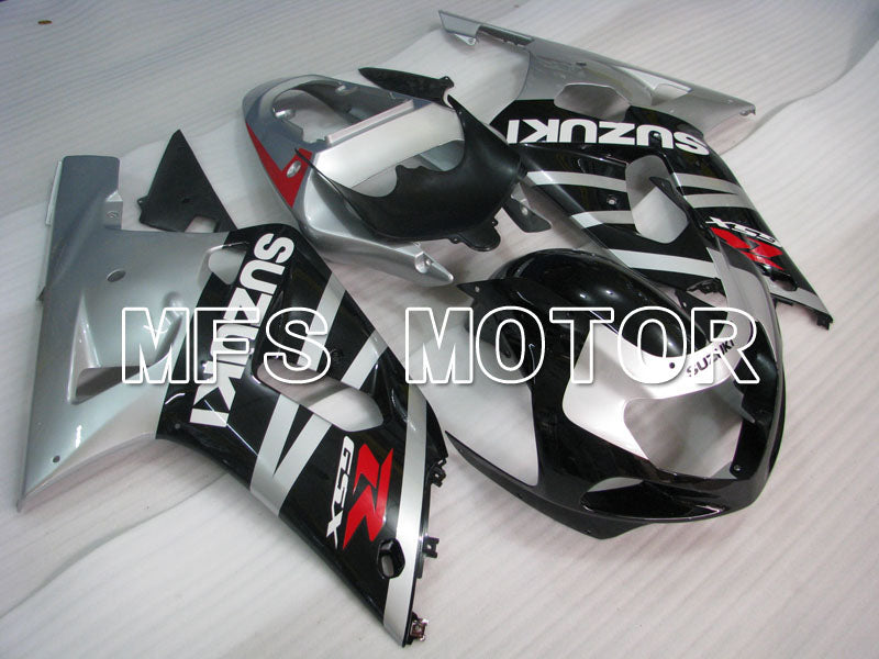 Suzuki GSXR600 2001-2003 Injection ABS Fairing - Factory Style - Black Silver - MFS2121 - Fairings Kit
