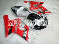 Suzuki GSXR600 2001-2003 Injection ABS Fairing - Factory Style - Black Silver Red - MFS2123 - Fairings Kit
