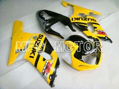 Suzuki GSXR750 2000-2003 Injection ABS Fairing - Factory Style - Black Yellow - MFS6951 - Fairings Kit