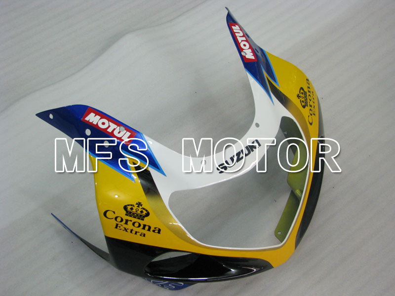 Suzuki GSXR600 2001-2003 Injection ABS Fairing - Factory Style - Black Yellow Blue - MFS2131 - Fairings Kit