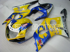 Suzuki GSXR600 2001-2003 Injection ABS Fairing - Factory Style - Black Yellow Blue - MFS2131 - Fairings Kit