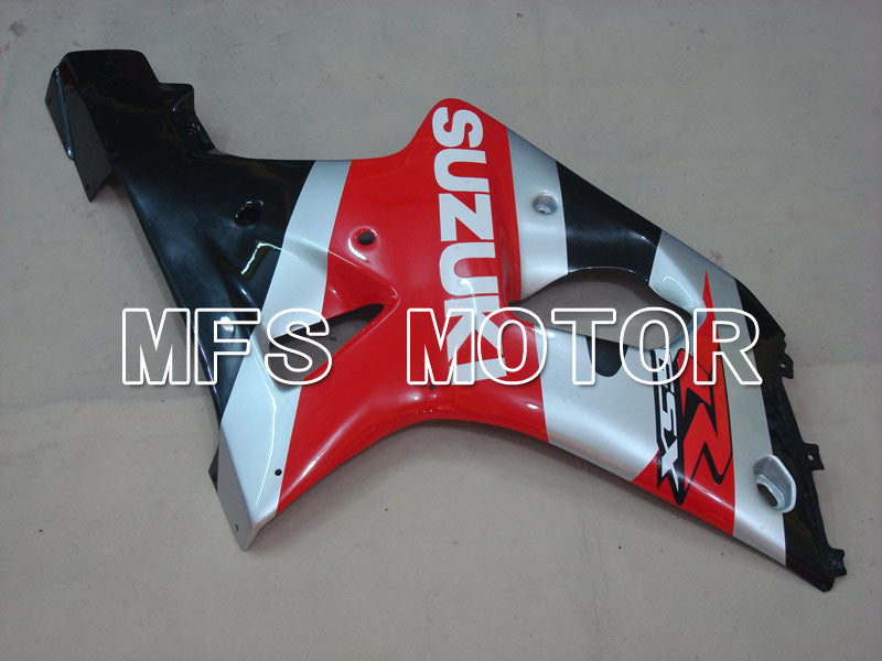 Suzuki GSXR750 2000-2003 Injection ABS Fairing - Factory Style - Black Red Silver - MFS6955 - Fairings Kit