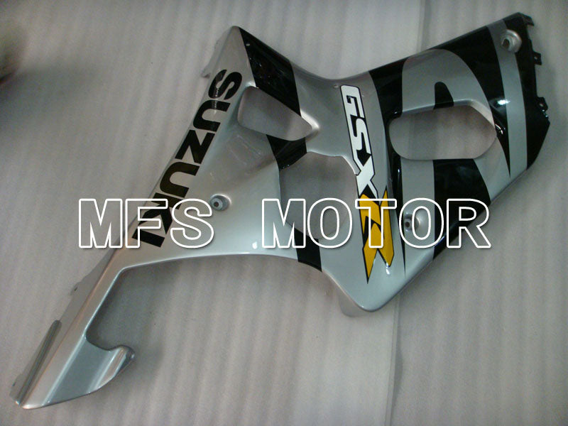 Suzuki GSXR600 2001-2003 Injection ABS Fairing - Factory Style - Black Silver - MFS2134 - Fairings Kit