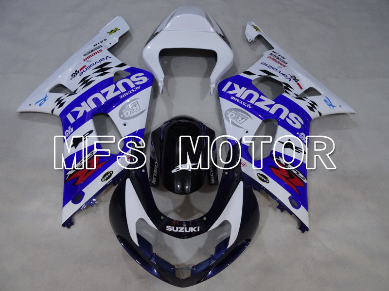 Suzuki GSXR750 2000-2003 Injection ABS Fairing - MOTUL - White Blue - MFS6960 - Fairings Kit