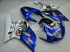Suzuki GSXR600 2001-2003 Injection ABS Fairing - MOTUL - White Blue - MFS2155 - Fairings Kit