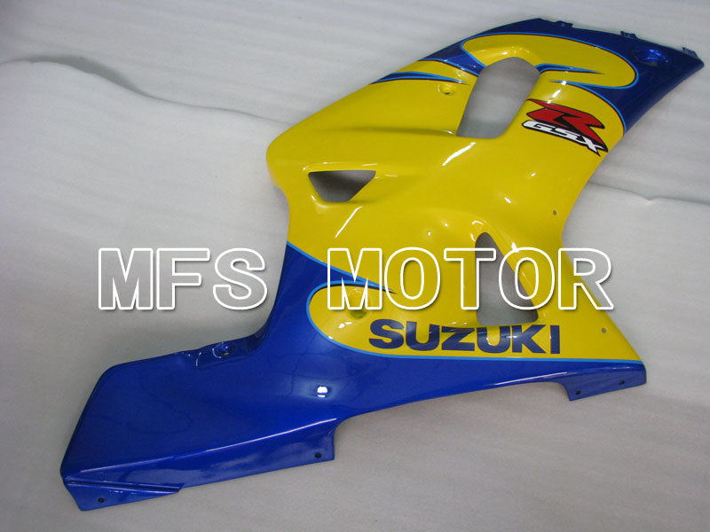 Suzuki GSXR600 2001-2003 Injection ABS Fairing - Factory Style - Yellow Blue - MFS2166 - Fairings Kit