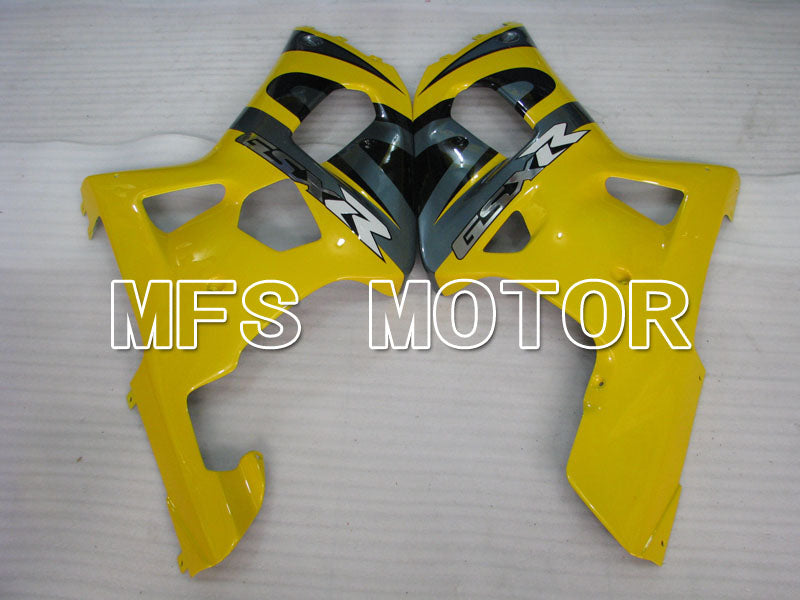 Suzuki GSXR600 2001-2003 Injection ABS Fairing - Factory Style - Black Yellow - MFS2167 - Fairings Kit