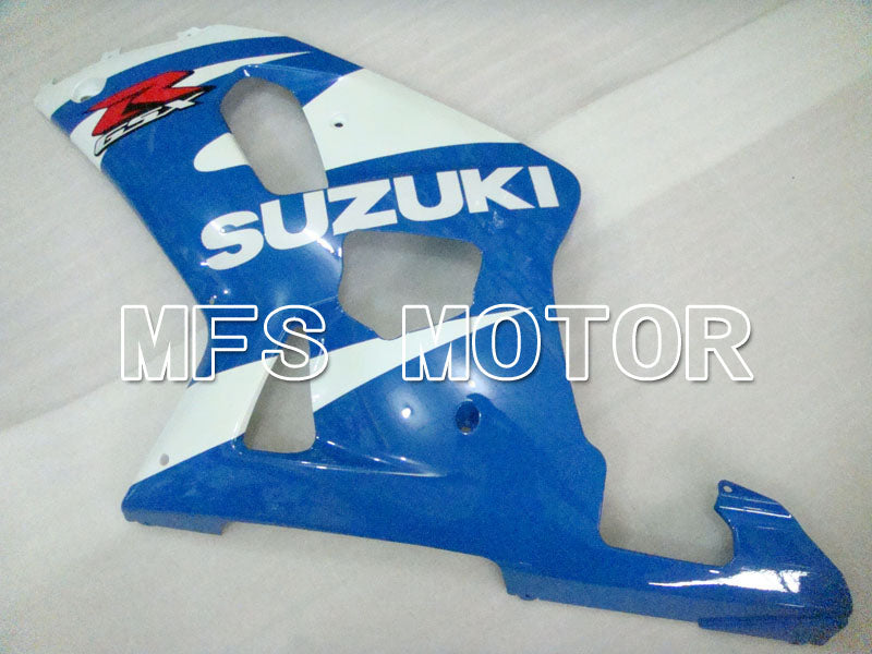 Suzuki GSXR600 2001-2003 Injection ABS Fairing - Factory Style - White Blue - MFS2171 - Fairings Kit