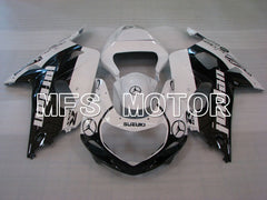 Suzuki GSXR600 2001-2003 Injection ABS Fairing - Factory Style - Black White - MFS2179 - Fairings Kit