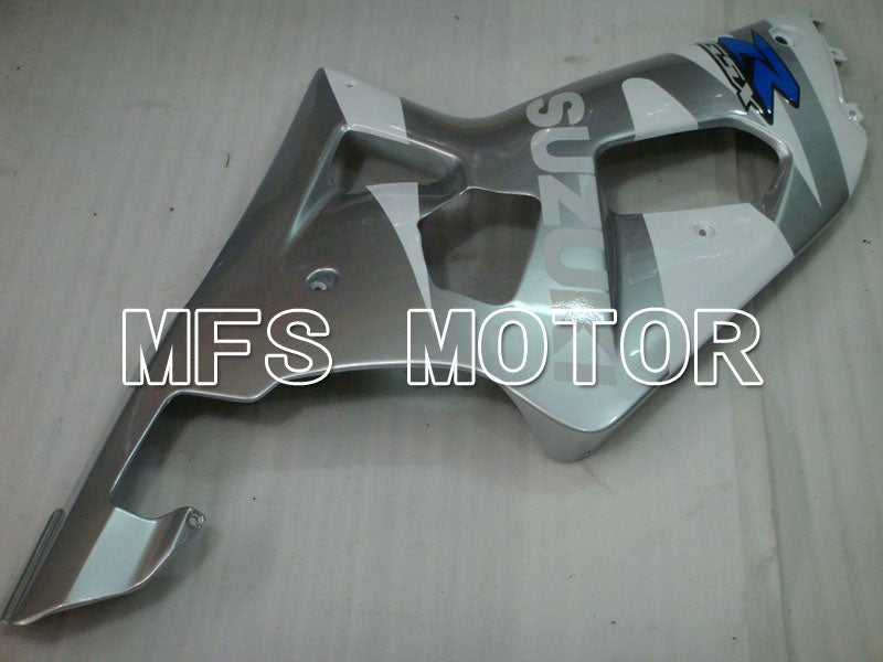 Suzuki GSXR750 2000-2003 Injection ABS Fairing - Factory Style - Black White Silver - MFS6989 - Fairings Kit