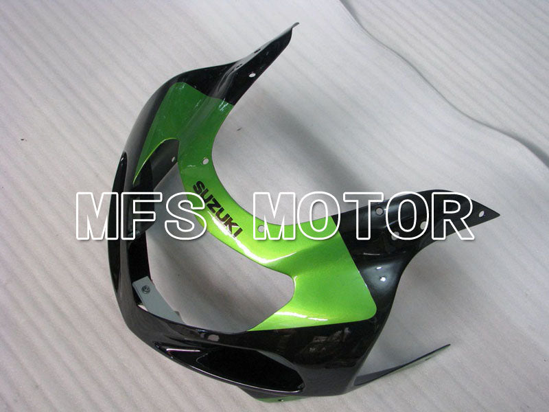 Suzuki GSXR600 2001-2003 Injection ABS Fairing - Factory Style - Black Green - MFS2191 - Fairings Kit