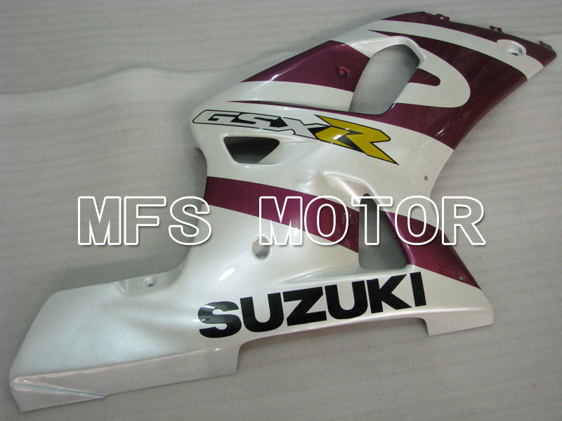Suzuki GSXR600 2001-2003 Injection ABS Fairing - Factory Style - White Purple - MFS2193 - Fairings Kit