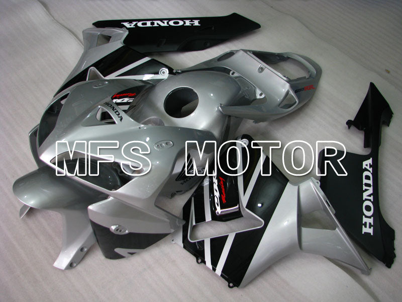 Honda CBR600RR 2005-2006 Injection ABS Fairing - Factory Style - Silver Black - MFS2194 - Fairings Kit