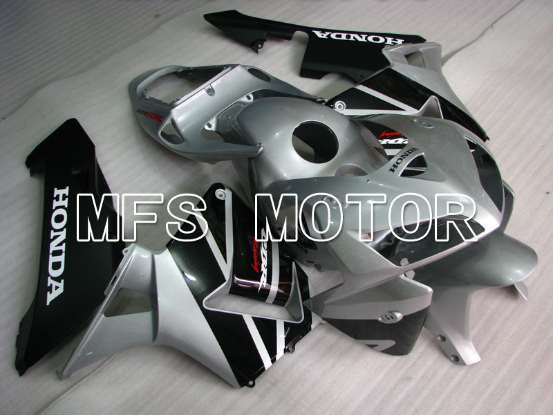 Honda CBR600RR 2005-2006 Injection ABS Fairing - Factory Style - Silver Black - MFS2194 - Fairings Kit