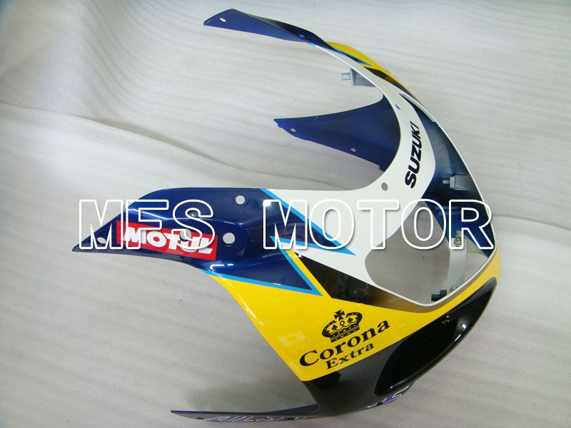 Suzuki GSXR750 2000-2003 Injection ABS Fairing - Corona - Black Yellow Blue - MFS6998 - Fairings Kit