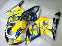 Suzuki GSXR600 2001-2003 Injection ABS Fairing - Corona - Black Yellow Blue - MFS2201 - Fairings Kit