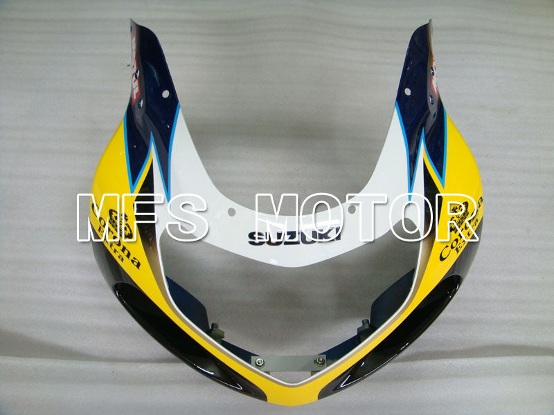 Suzuki GSXR750 2000-2003 Injection ABS Fairing - Corona - Black Yellow Blue - MFS6998 - Fairings Kit