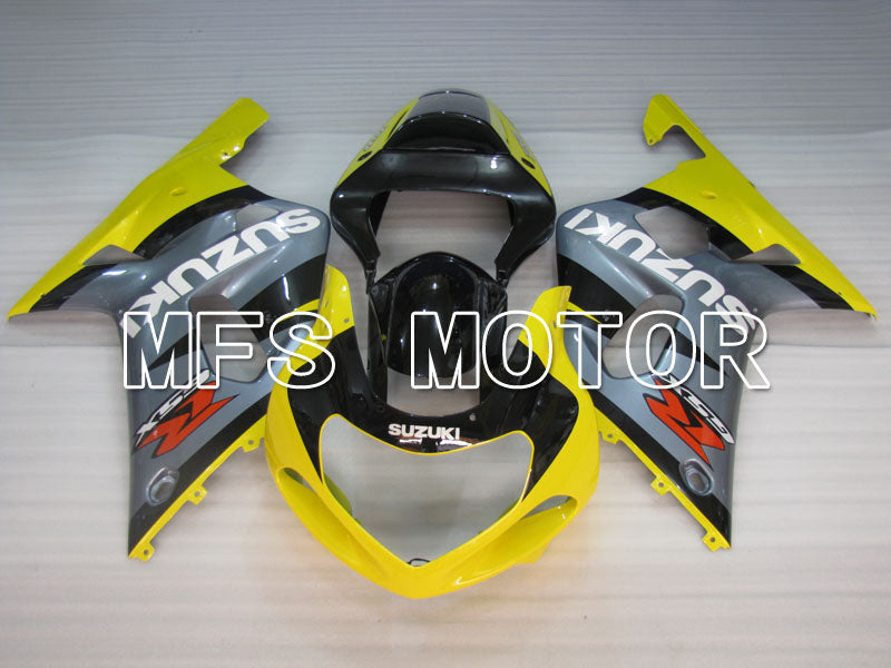 Suzuki GSXR600 2001-2003 Injection ABS Fairing - Factory Style - Gray Yellow - MFS2206 - Fairings Kit