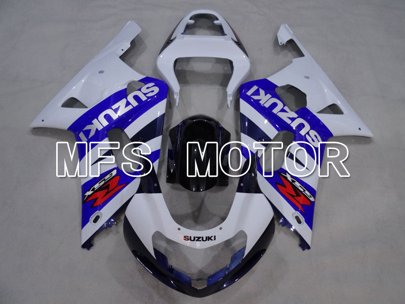 Suzuki GSXR750 2000-2003 Injection ABS Fairing - Factory Style - White Blue - MFS7003 - Fairings Kit