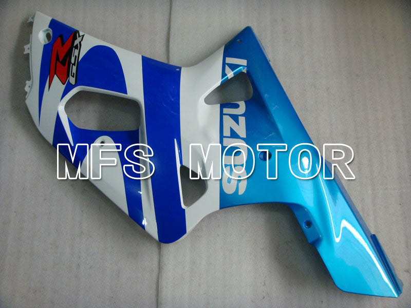 Suzuki GSXR600 2001-2003 Injection ABS Fairing - Factory Style - White Blue - MFS2210 - Fairings Kit