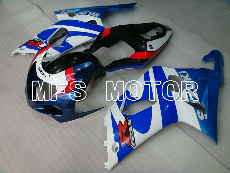 Suzuki GSXR750 2000-2003 Injection ABS Fairing - Factory Style - White Blue - MFS7041 - Fairings Kit