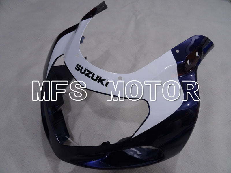 Suzuki GSXR750 2000-2003 Injection ABS Fairing - Factory Style - Black Wihte Blue - MFS7007 - Fairings Kit