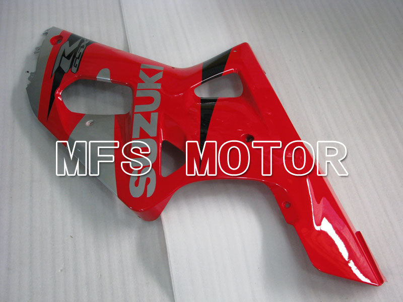 Suzuki GSXR750 2000-2003 Injection ABS Fairing - Factory Style - Black Red Silver - MFS7006 - Fairings Kit