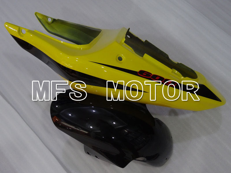 Suzuki GSXR750 2000-2003 Injection ABS Fairing - Factory Style - Black Yellow - MFS7008 - Fairings Kit