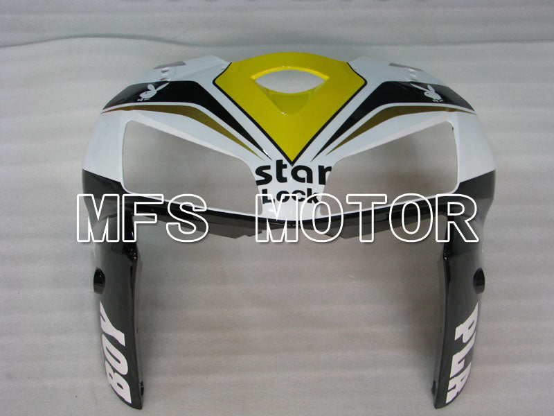 Honda CBR600RR 2005-2006 Injection ABS Fairing - HRC - White Black Yellow - MFS2215 - Fairings Kit