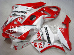 Honda CBR600RR 2005-2006 Injection ABS Fairing - PRAMAC - White Red - MFS2217 - Fairings Kit