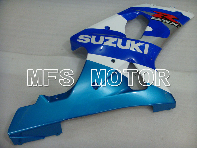 Suzuki GSXR750 2000-2003 Injection ABS Fairing - Factory Style - Black Wihte Blue - MFS7011 - Fairings Kit
