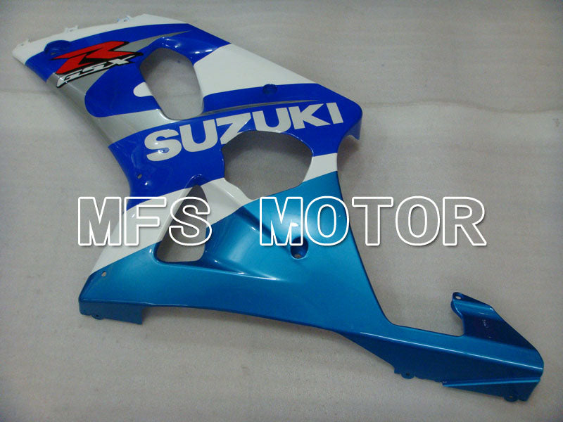 Suzuki GSXR750 2000-2003 Injection ABS Fairing - Factory Style - Black Wihte Blue - MFS7011 - Fairings Kit