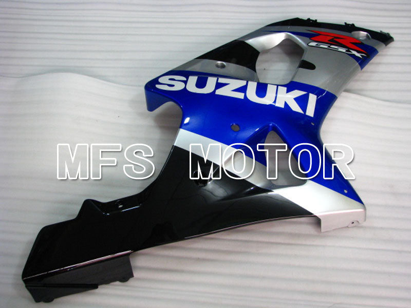 Suzuki GSXR600 2001-2003 Injection ABS Fairing - Factory Style - Black Blue Silver - MFS2219 - Fairings Kit