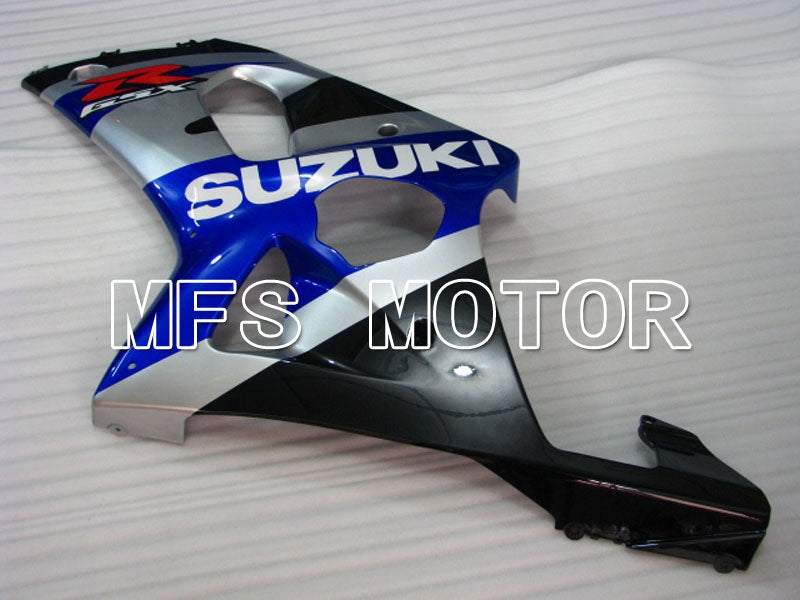 Suzuki GSXR600 2001-2003 Injection ABS Fairing - Factory Style - Black Blue Silver - MFS2219 - Fairings Kit
