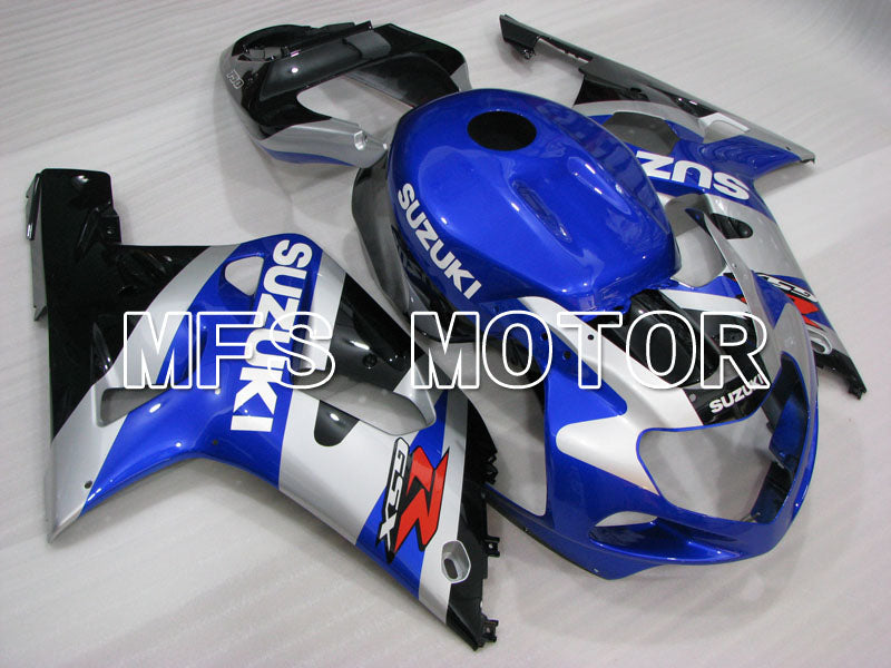 Suzuki GSXR750 2000-2003 Injection ABS Fairing - Factory Style - Black Blue Silver - MFS7013 - Fairings Kit