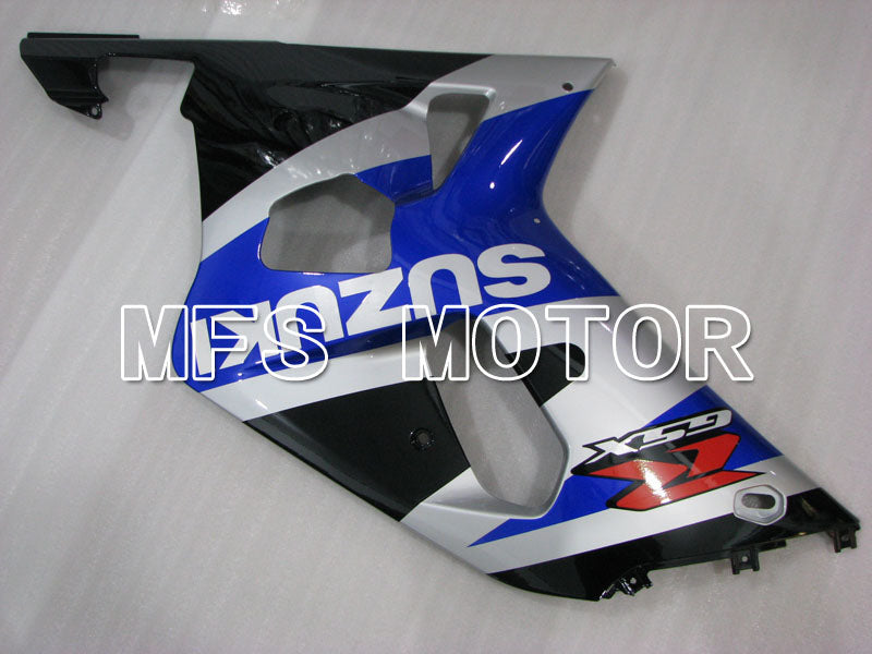 Suzuki GSXR750 2000-2003 Injection ABS Fairing - Factory Style - Black Blue Silver - MFS7013 - Fairings Kit