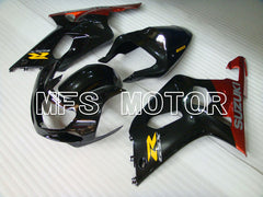 Suzuki GSXR600 2001-2003 Injection ABS Fairing - Factory Style - Black Red - MFS2224 - Fairings Kit
