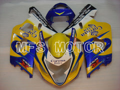 Suzuki GSXR600 GSXR750 2004-2005 Injection ABS Fairing - Corona - Blue Yellow - MFS2228 - Fairings Kit