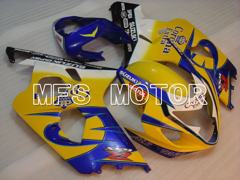 Suzuki GSXR600 GSXR750 2004-2005 Injection ABS Fairing - Corona - Blue Yellow - MFS2228 - Fairings Kit