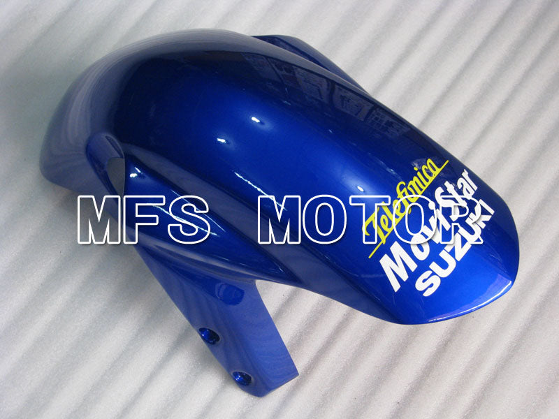 Suzuki GSXR600 GSXR750 2004-2005 Injection ABS Fairing - Movistar - Blue Yellow - MFS2248 - Fairings Kit