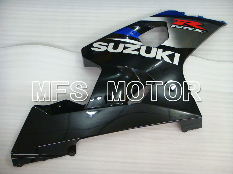 Suzuki GSXR600 GSXR750 2004-2005 Injection ABS Fairing - Factory Style - Black Blue - MFS2269 - Fairings Kit