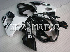 Suzuki GSXR600 GSXR750 2004-2005 Injection ABS Fairing - Factory Style - Black White - MFS2275 - Fairings Kit