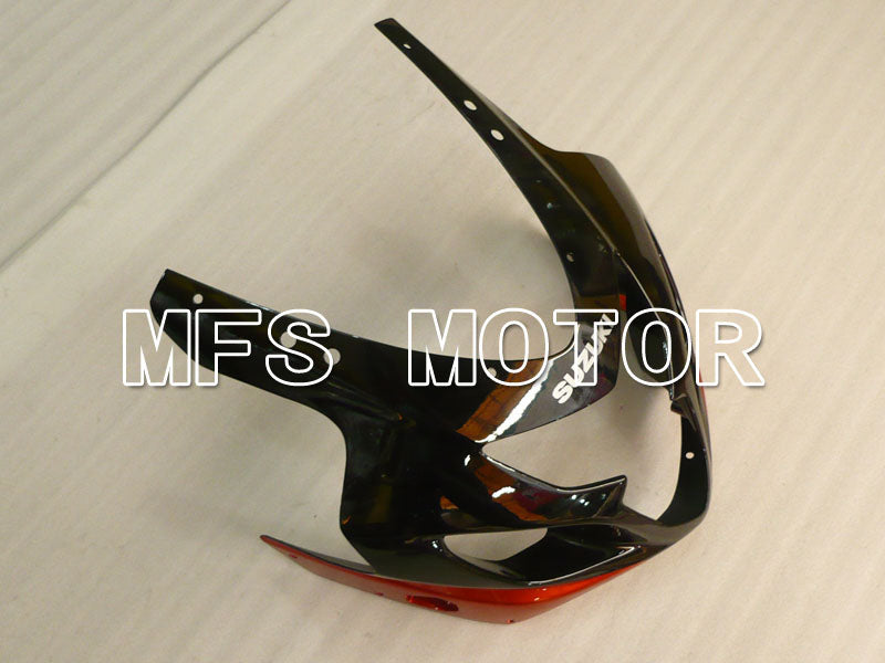 Suzuki GSXR600 GSXR750 2004-2005 Injection ABS Fairing - Factory Style - Black Red - MFS2291 - Fairings Kit