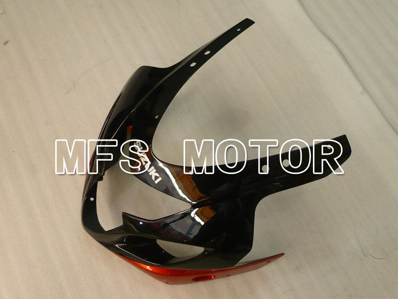 Suzuki GSXR600 GSXR750 2004-2005 Injection ABS Fairing - Factory Style - Black Red - MFS2291 - Fairings Kit