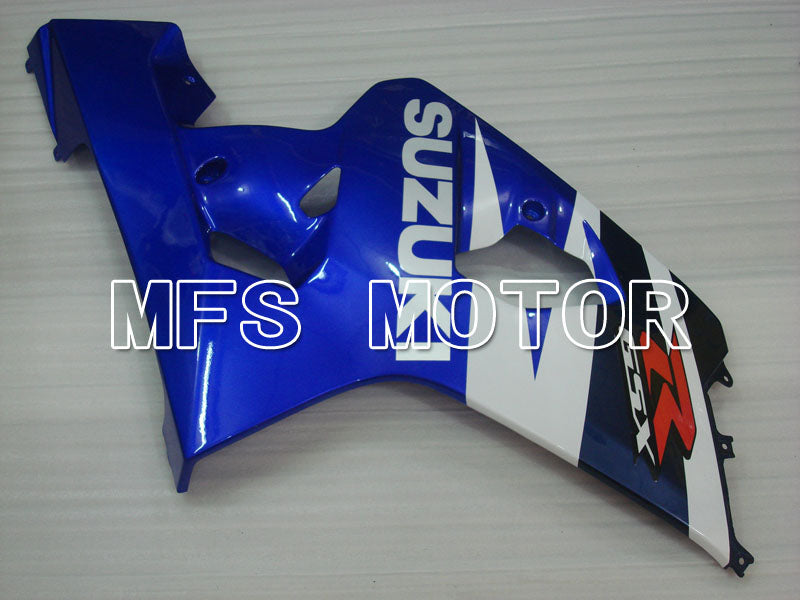 Suzuki GSXR600 GSXR750 2004-2005 Injection ABS Fairing - Factory Style - Black Blue White - MFS2292 - Fairings Kit