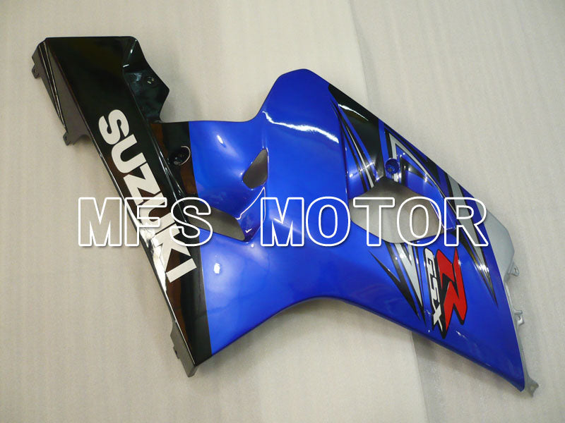 Suzuki GSXR600 GSXR750 2004-2005 Injection ABS Fairing - Factory Style - Black Blue - MFS2293 - Fairings Kit